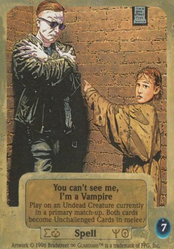 You Cant See Me, Im a Vampire